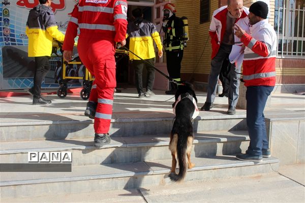 بیست و یکمین مانور سراسری زلزله (مدرسه ایمن- جلسه تاب آور)