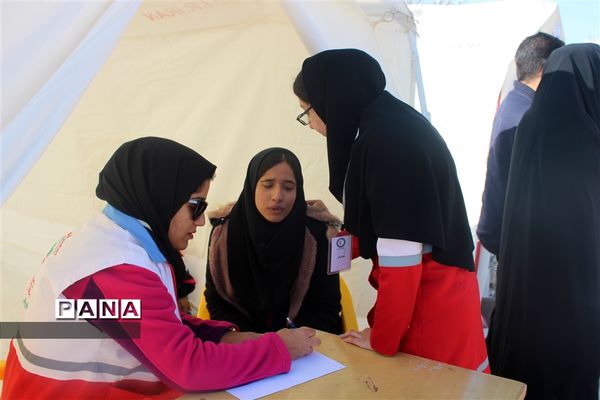 بیست و یکمین مانور سراسری زلزله (مدرسه ایمن- جلسه تاب آور)