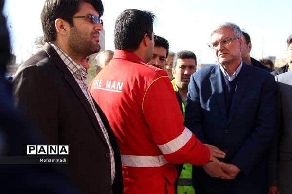 بیست و یکمین رزمایش زلزله وایمنی در خراسان شمالی