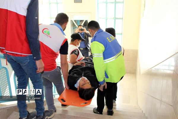 بیست و یکمین مانور سراسری زلزله در استان اصفهان