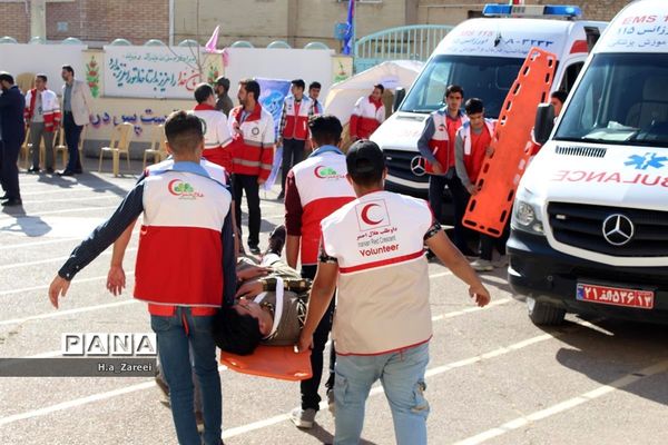 بیست و یکمین مانور سراسری زلزله در استان اصفهان