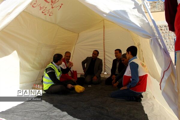 بیست و یکمین مانور سراسری زلزله در استان اصفهان