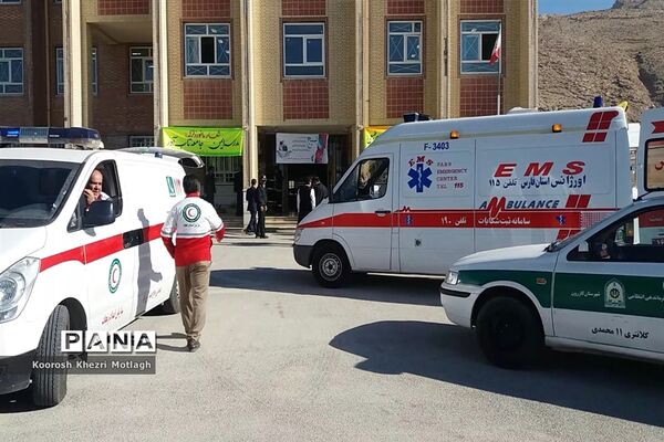 برگزاری بیست‌ویکمین مانور سراسری زلزله در کازرون