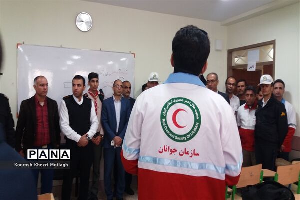 برگزاری بیست‌ویکمین مانور سراسری زلزله در کازرون