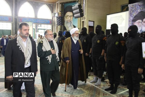 اجتماع بسیجیان در قائم شهر