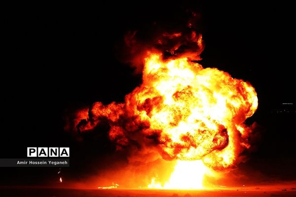 رزمایش گردان بیت المقدس در جزیره کیش