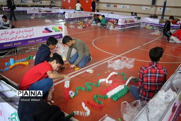 برگزاری مسابقات  دومینو در ناحیه یک شیراز