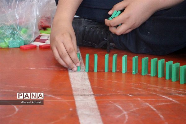 برگزاری مسابقات  دومینو در ناحیه یک شیراز