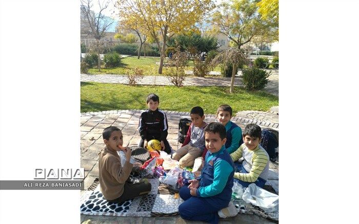 مهارت همکاری و تقسیم وظایف در گردش علمی دانش آموزان پایه سوم دبستان علامه حلی