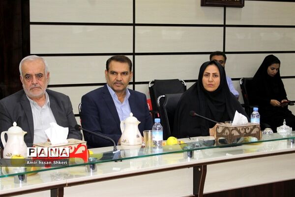 آئین معارفه معاون هماهنگی و معاون آموزشی دانشگاه فرهنگیان بوشهر