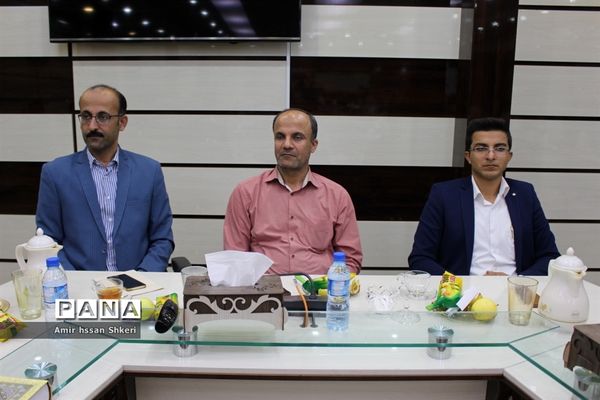 آئین معارفه معاون هماهنگی و معاون آموزشی دانشگاه فرهنگیان بوشهر