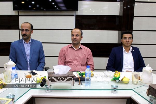 آئین معارفه معاون هماهنگی و معاون آموزشی دانشگاه فرهنگیان بوشهر