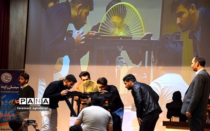 کسب مقام سوم دانش آموزان تربت حیدریه درمسابقات بزرگ سازه های ماکارونی شرق کشور