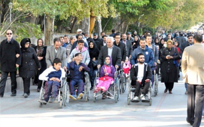 همایش پیاده روی خانوادگی معلولان دریزد