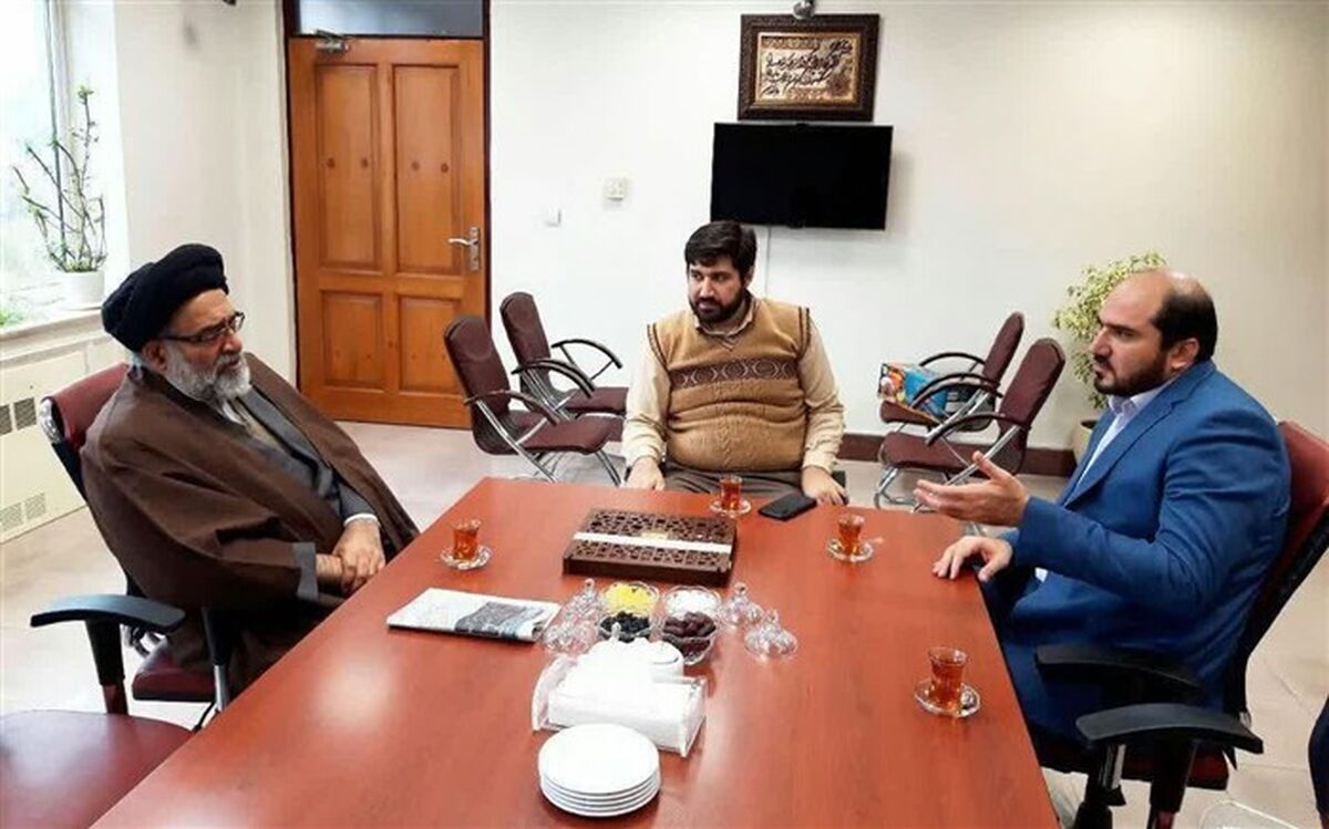 دیدارمدیرعامل بنیاد علوی ورئیس شورای هماهنگی تبلیغات اسلامی استان تهران