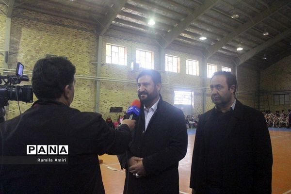 جشنواره فریادهای شادی و بازی‌های همگانی و المپیاد ورزشی درون مدرسه‌ای دبیرستان تمام تشکیلاتی در مراغه