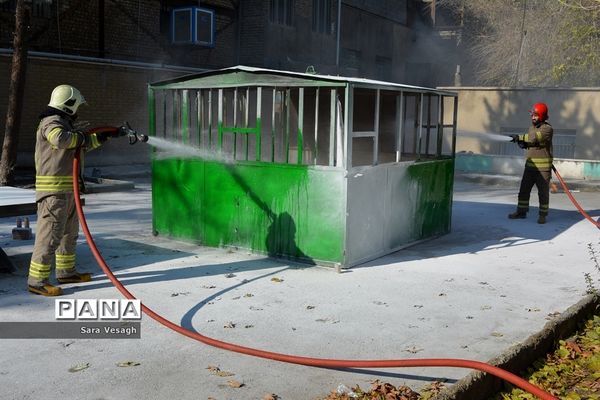 برگزاری مانور زلزله درشهریار