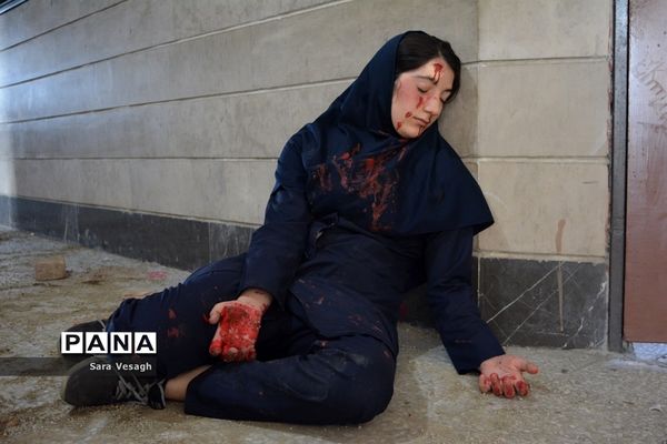 برگزاری مانور زلزله درشهریار