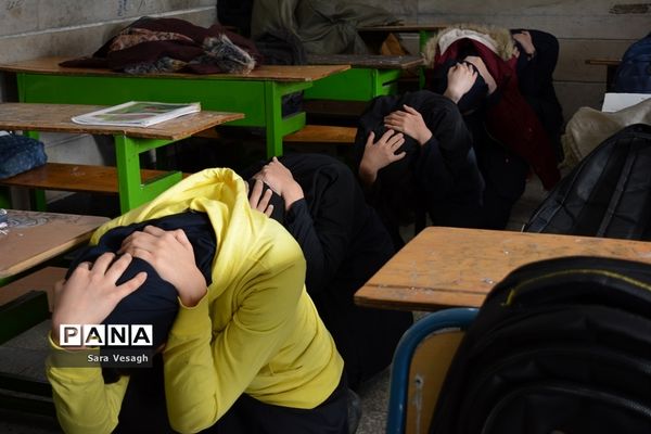 برگزاری مانور زلزله درشهریار