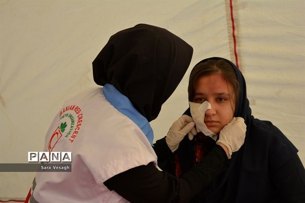 برگزاری مانور زلزله درشهریار