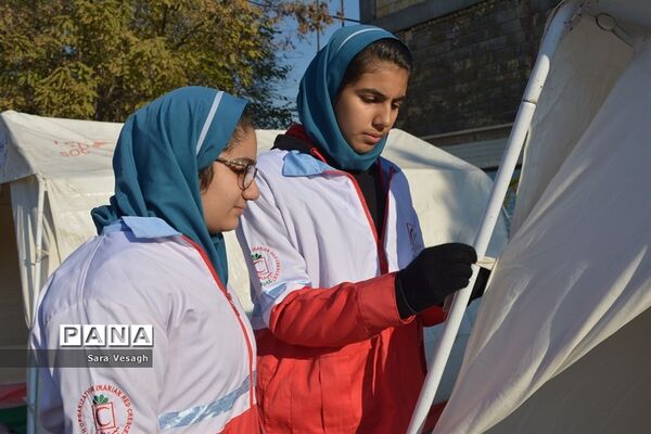 برگزاری مانور زلزله درشهریار