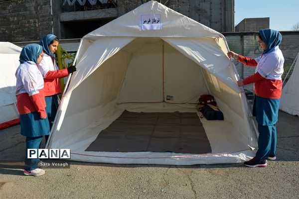 برگزاری مانور زلزله درشهریار