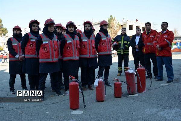 برگزاری مانور زلزله درشهریار