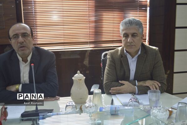 جلسه شورای معاونان اداره‌کل آموزش و پرورش استان بوشهر