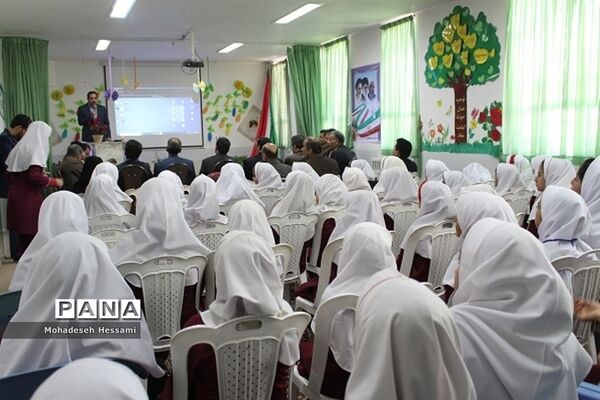 مراسم نمادین روز جهانی خاک دبستان یونس فاطمی