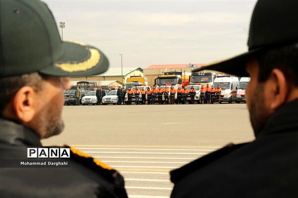 رزمایش طرح زمستانی پلیس قم