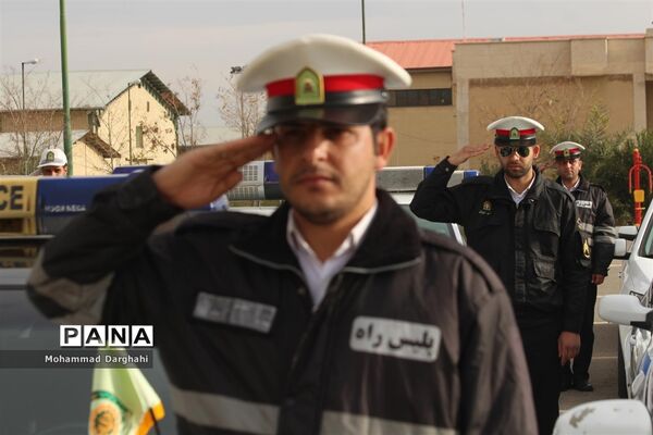 رزمایش طرح زمستانی پلیس قم