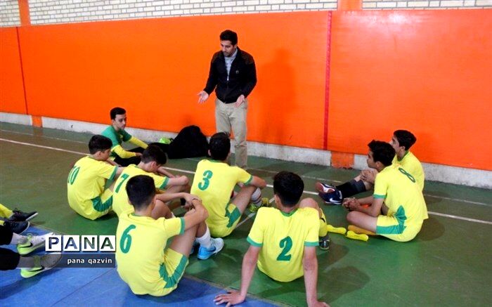 مسابقات فوتسال گرامیداشت شهدای دانش آموز قزوین برگزار شد