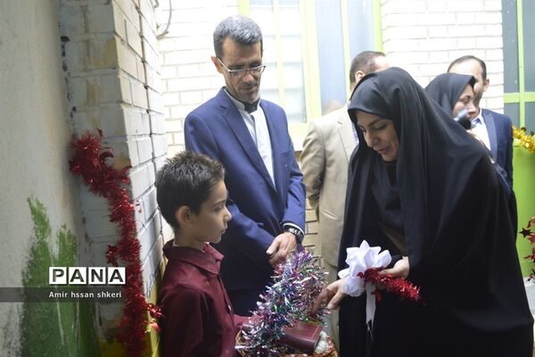 افتتاح خانه بازی دبستان شهید ماهینی بوشهر