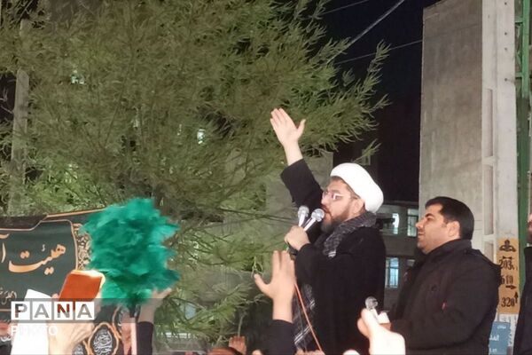 خروش عظیم مردم نصیر شهر در دسته عزاداری شهادت آیت الله امام خامنه ای (قدس سره)