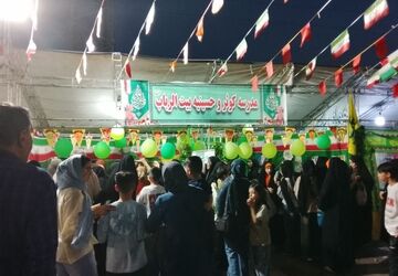 حضور پر شور فرهنگیان ورزشکاران در مراسم عید غدیر