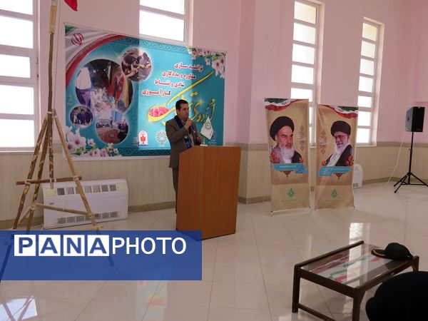 برگزاری اردوی تمشک پسران در اردوگاه شهید چمران بجنورد 