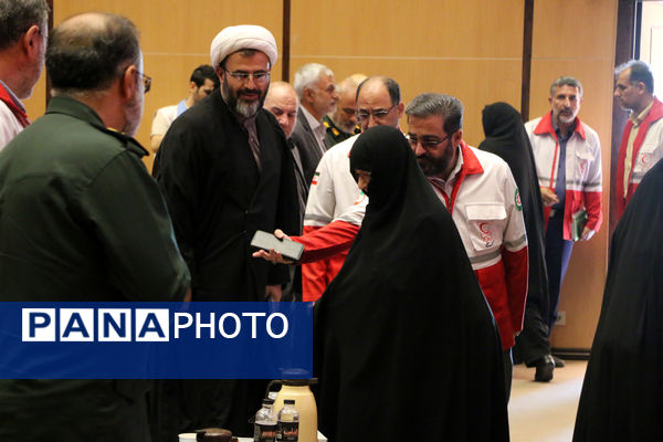 یادواره «سرو سرخ» گرامیداشت ۱۴۰ امدادگر شهید استان قم-1