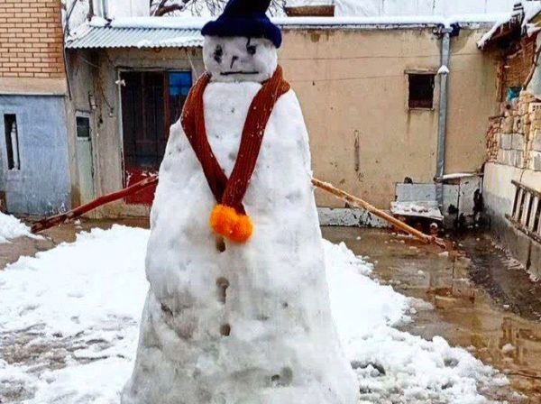 برف زمستانی، مهمان شهرستان کیار