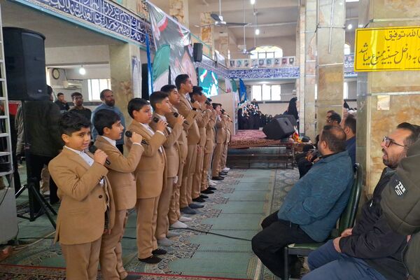 مراسم بزرگداشت سردار شهید حاج قاسم سلیمانی در گلزار شهدا شیراز 
