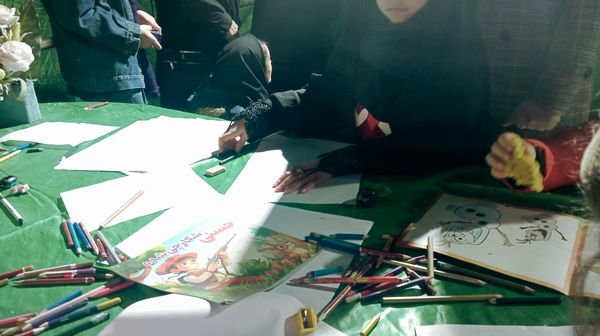 موکب  فرهنگی کودکان در شهرستان کاشمر 