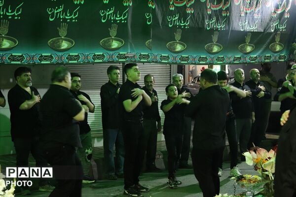 مراسم سوگواری حضرت قاسم بن الحسن (ع) در هیئت جوانان عباسیه شیرودی اسلامشهر