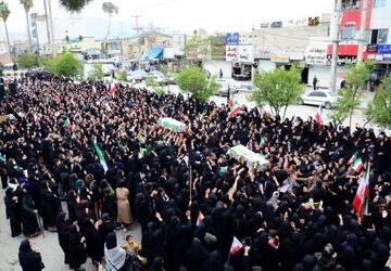 تشییع دو نوگل پرپر در ممسنی