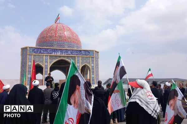 حضور فرزندان انقلاب بیرم در راهپیمایی روز قدس