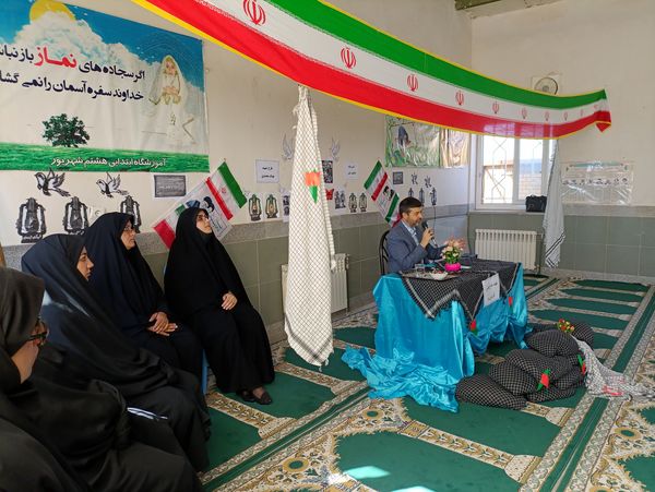 مراسم هفته مقدس در مدرسه فاطمیه خلیل آباد