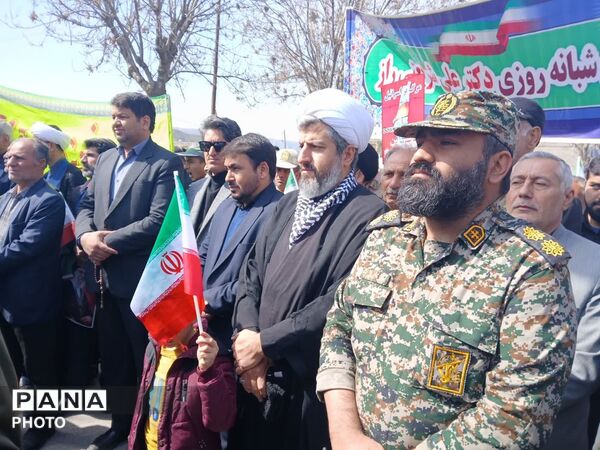 حضور پرشور مردم شهرستان راز و جرگلان در راهپیمایی روز قدس