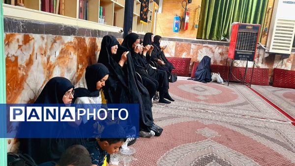 مراسم اربعین حسینی ویژه بانوان در مسجد جامع‌ رجایی‌شهرکرج