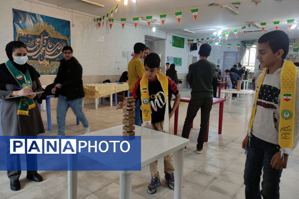 برگزاری مسابقات بازی فکری رشته جنگا ناحیه 4 شیراز