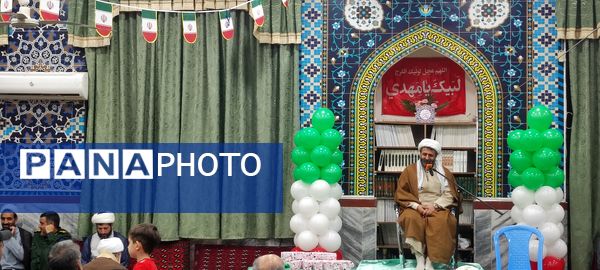 مراسم جشن انقلاب اسلامی در مسجد مسلم بن عقیل شهرستان شیروان