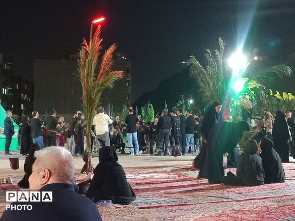 خیمه های سوخته در شام غریبان