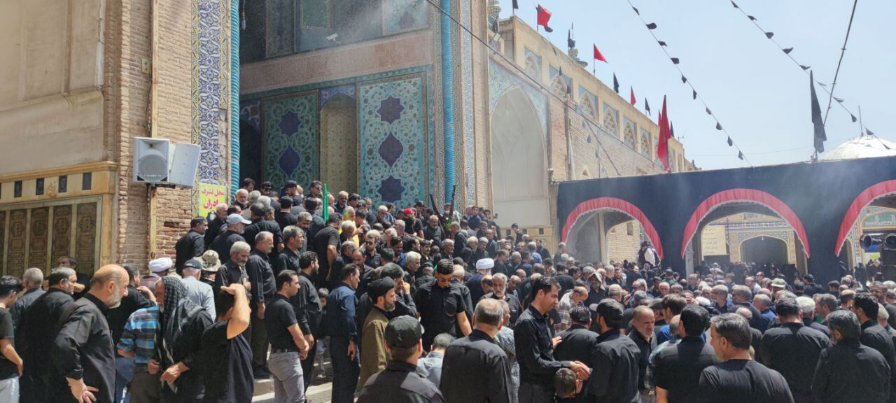 دل‌های جامانده، گرد حرم سلطان علی(ع) در مشهد اردهال به شور افتادند
